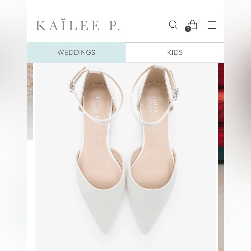 Kailee P Bella Bridal Flats